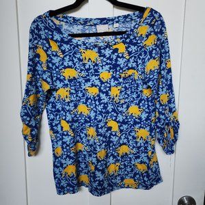 Anthropologie racoon shirt